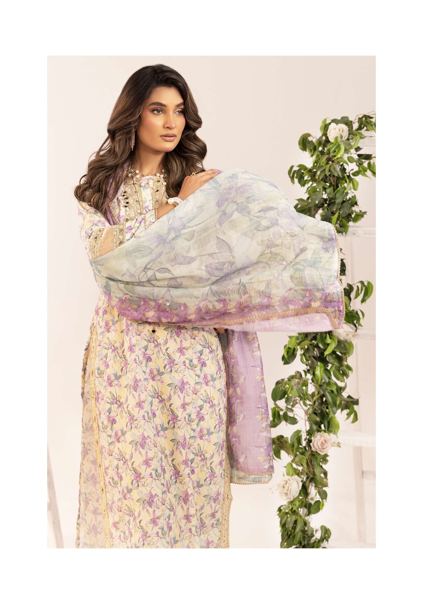 SIMRANS Reem premium 3 piece mummy & me Ledies 02 Eid outfit.