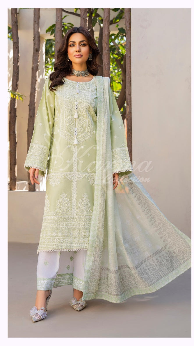 KARMA ‘AFFREEN’ | EMBROIDERED COTTON READYMADE | KC-150 - S&S