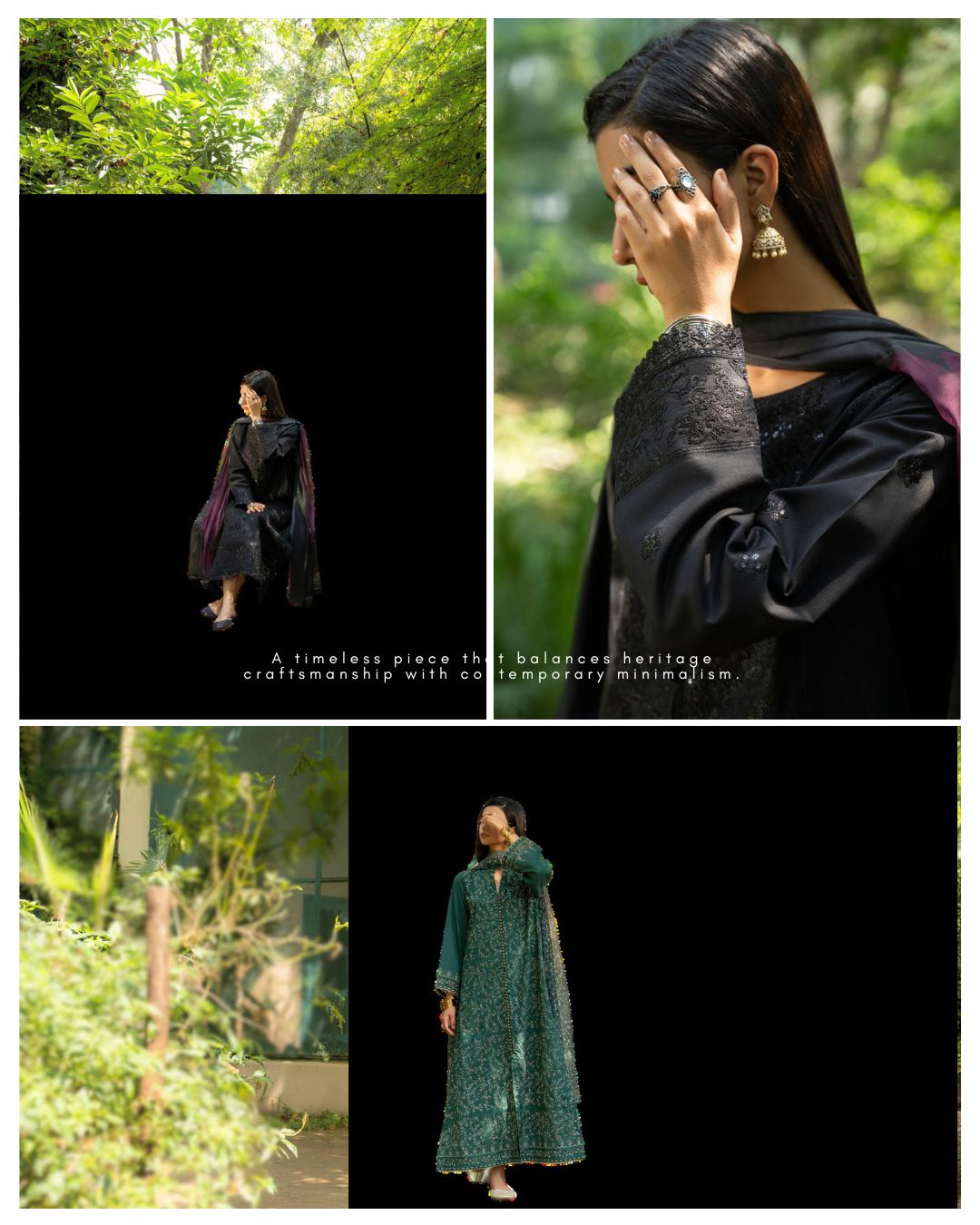 Premium Linen 3PC Embroidered Outfit RUA15