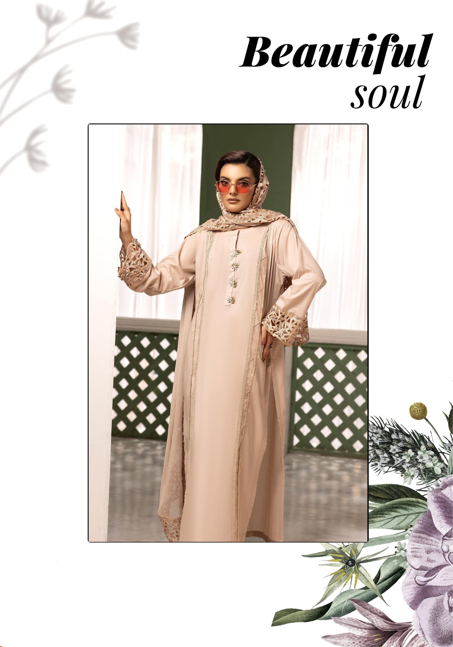 SIMRANS ‘AURA LUX’ | EMBROIDERED COTTON READYMADE TRADITIONAL WOMENSWEAR3025