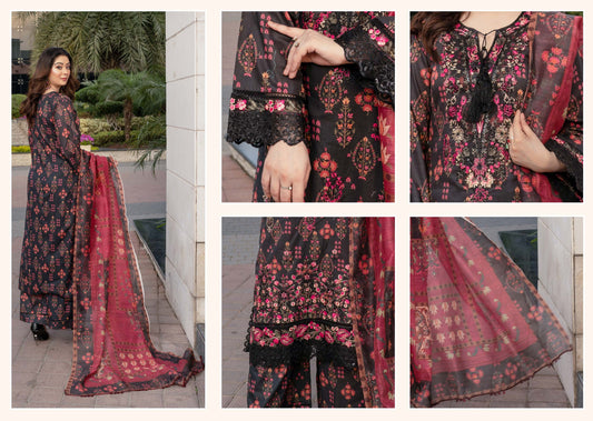 MUNIRA | EMBROIDERED LINEN READYMADE Saara07