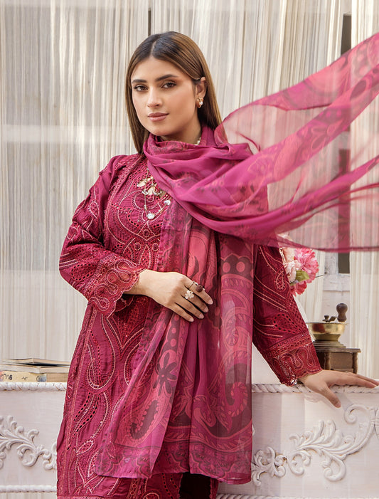 Mehnoor Traditional Thread Suraya – Ready to Wear Viscose Collection01