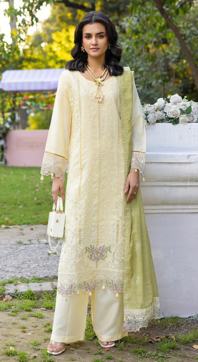 SIMRANS ‘ELLA’ | EMBROIDERED VISCOSE READYMADE | SM302 - S&S