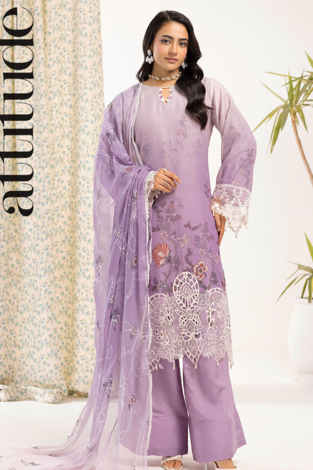 SIMRANS ‘LIBAAS-E-KHAAS’ | EMBROIDERED MONAR READYMADE | SM853 - S&S