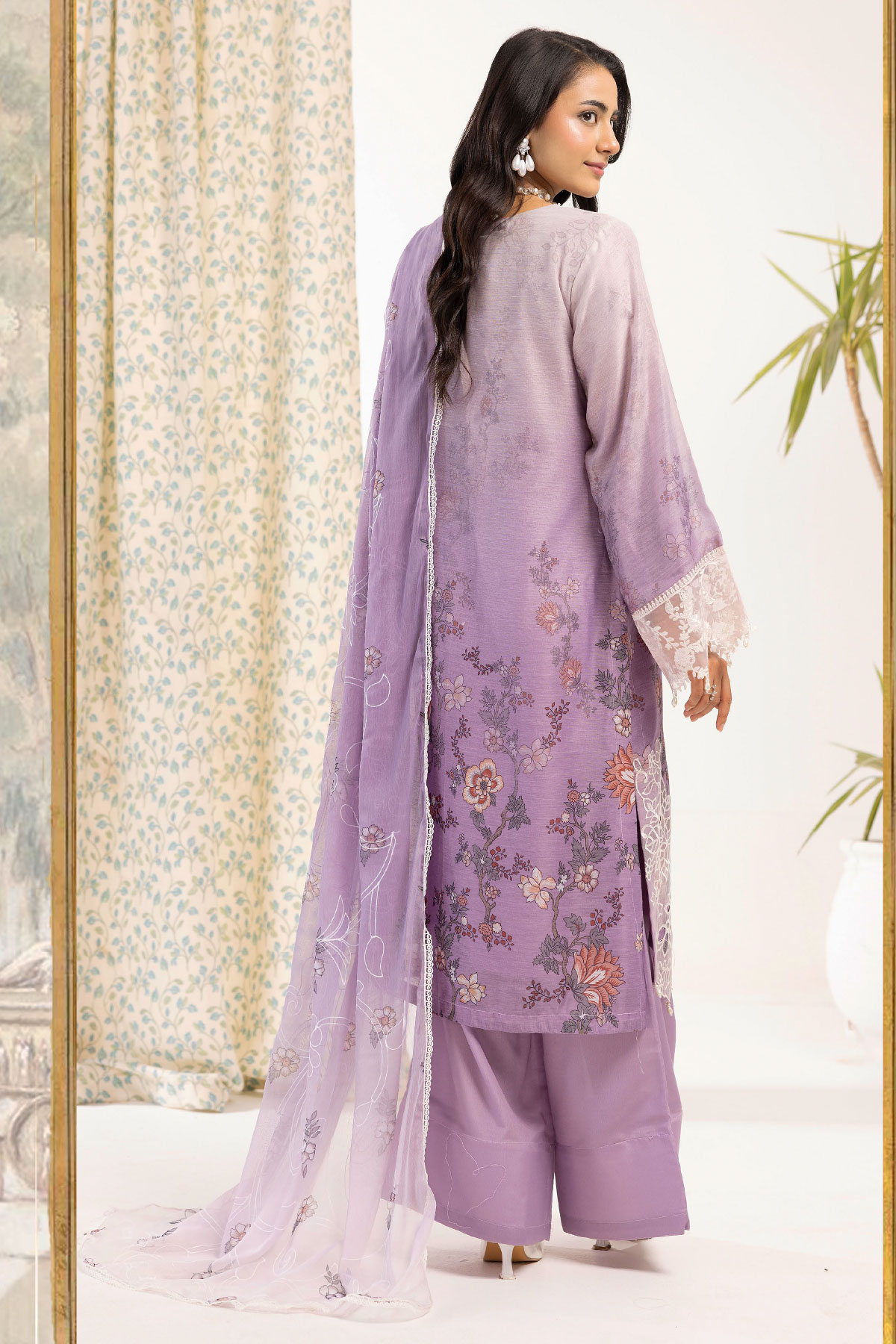 SIMRANS ‘LIBAAS-E-KHAAS’ | EMBROIDERED MONAR READYMADE | SM853 - S&S