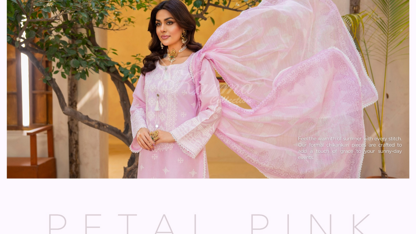 KARMA ‘AFFREEN’ | EMBROIDERED COTTON READYMADE | KC-143 - S&S