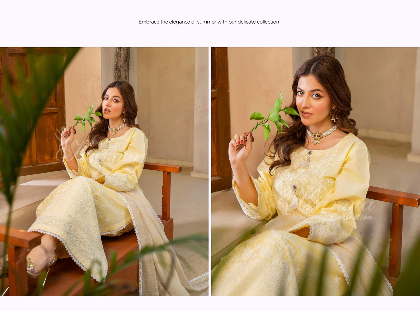 KARMA ‘AFFREEN’ | EMBROIDERED COTTON READYMADE | KC-144 - S&S