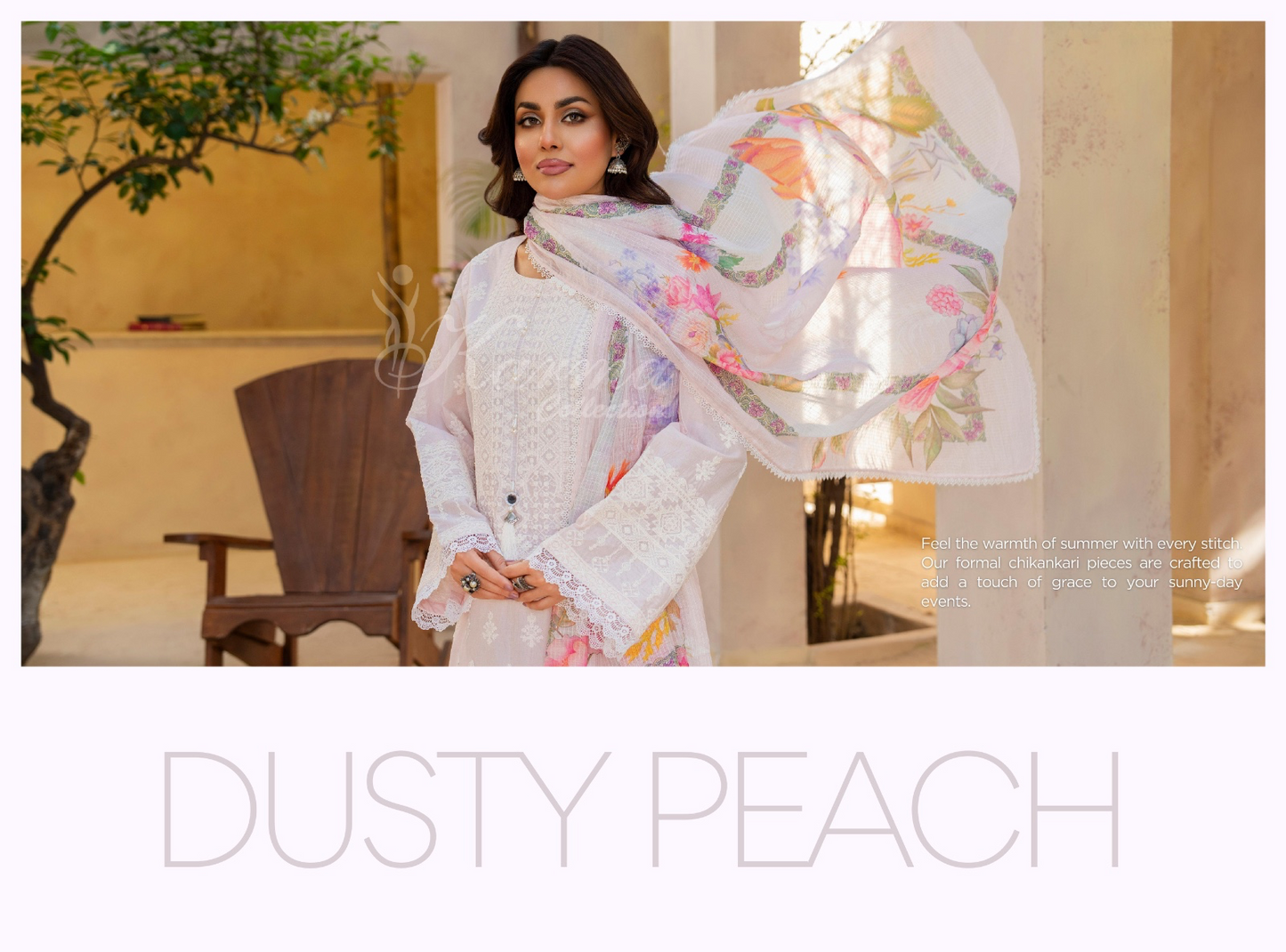 KARMA ‘AFFREEN’ | EMBROIDERED COTTON READYMADE | KC-146 - S&S