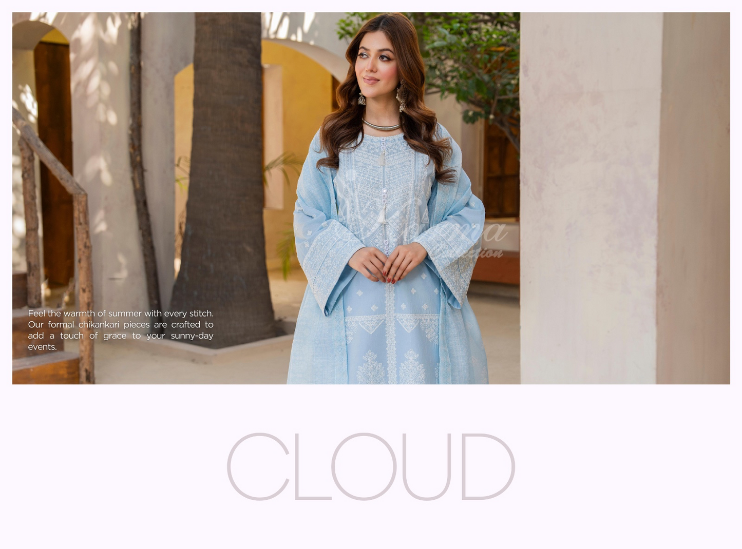 KARMA ‘AFFREEN’ | EMBROIDERED COTTON READYMADE | KC-149 - S&S
