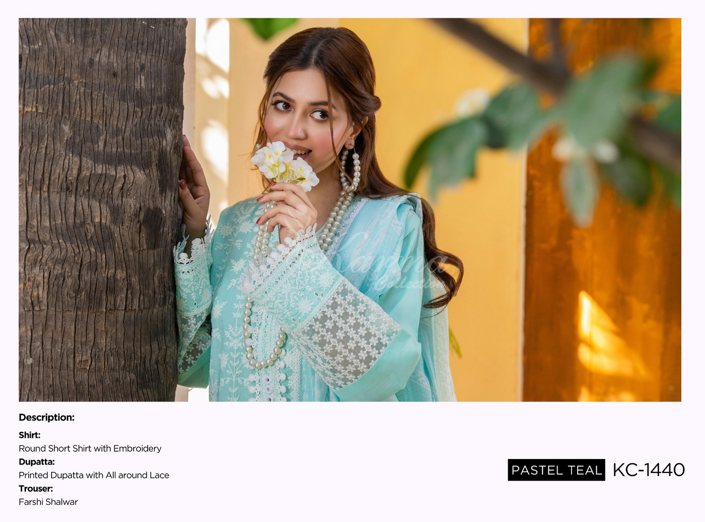 KARMA ‘AFFREEN’ | EMBROIDERED COTTON READYMADE | KC-151 - S&S