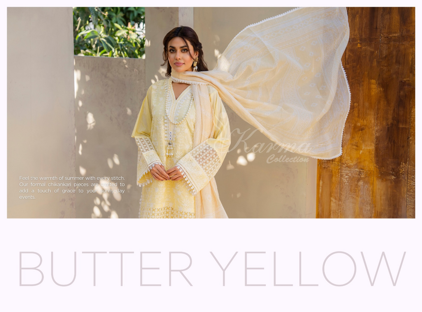 KARMA ‘AFFREEN’ | EMBROIDERED COTTON READYMADE | KC-152 - S&S