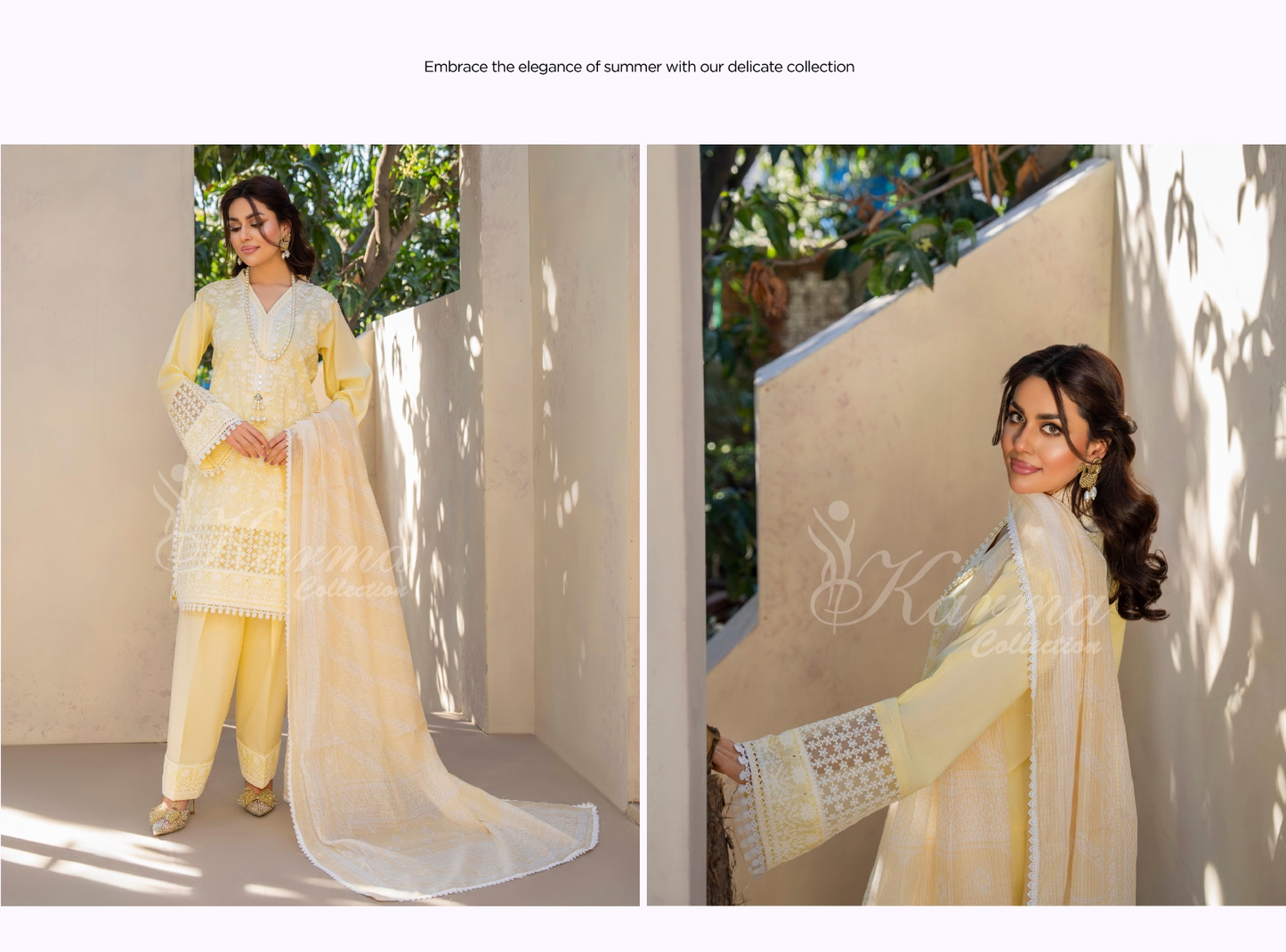KARMA ‘AFFREEN’ | EMBROIDERED COTTON READYMADE | KC-152 - S&S