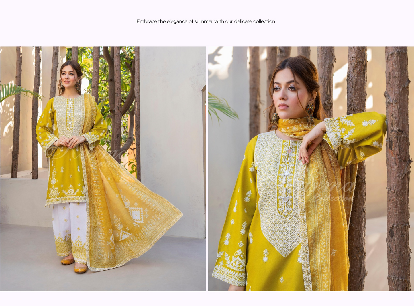 KARMA ‘AFFREEN’ | EMBROIDERED COTTON READYMADE | KC-153 - S&S