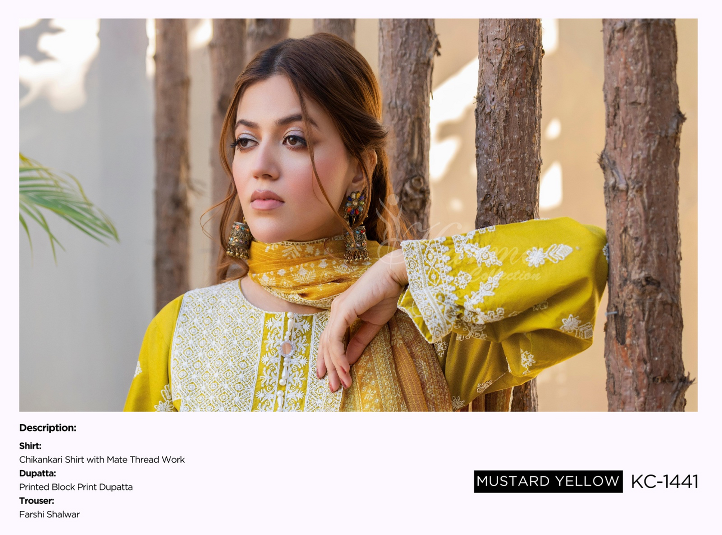 KARMA ‘AFFREEN’ | EMBROIDERED COTTON READYMADE | KC-153 - S&S