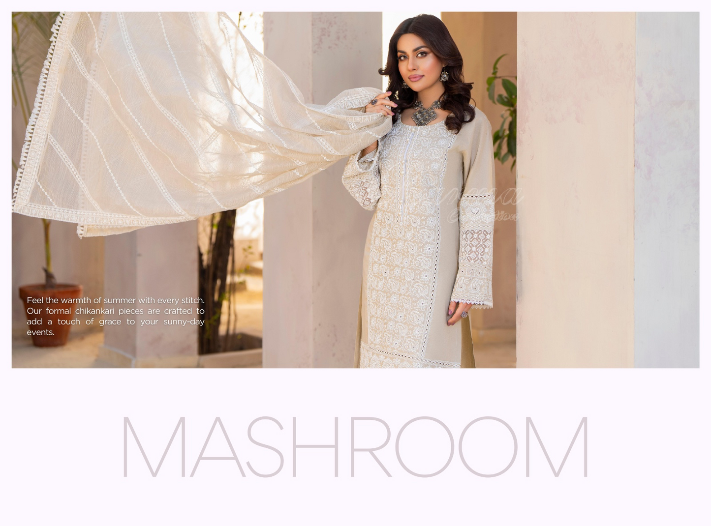 KARMA ‘AFFREEN’ | EMBROIDERED COTTON READYMADE | KC-157 - S&S