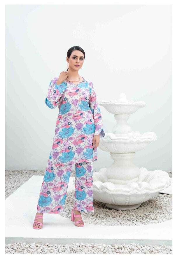 TAWAKKAL ZEL DIGITAL PRINT 2PC UNSTITCHED D-2094 - S&S