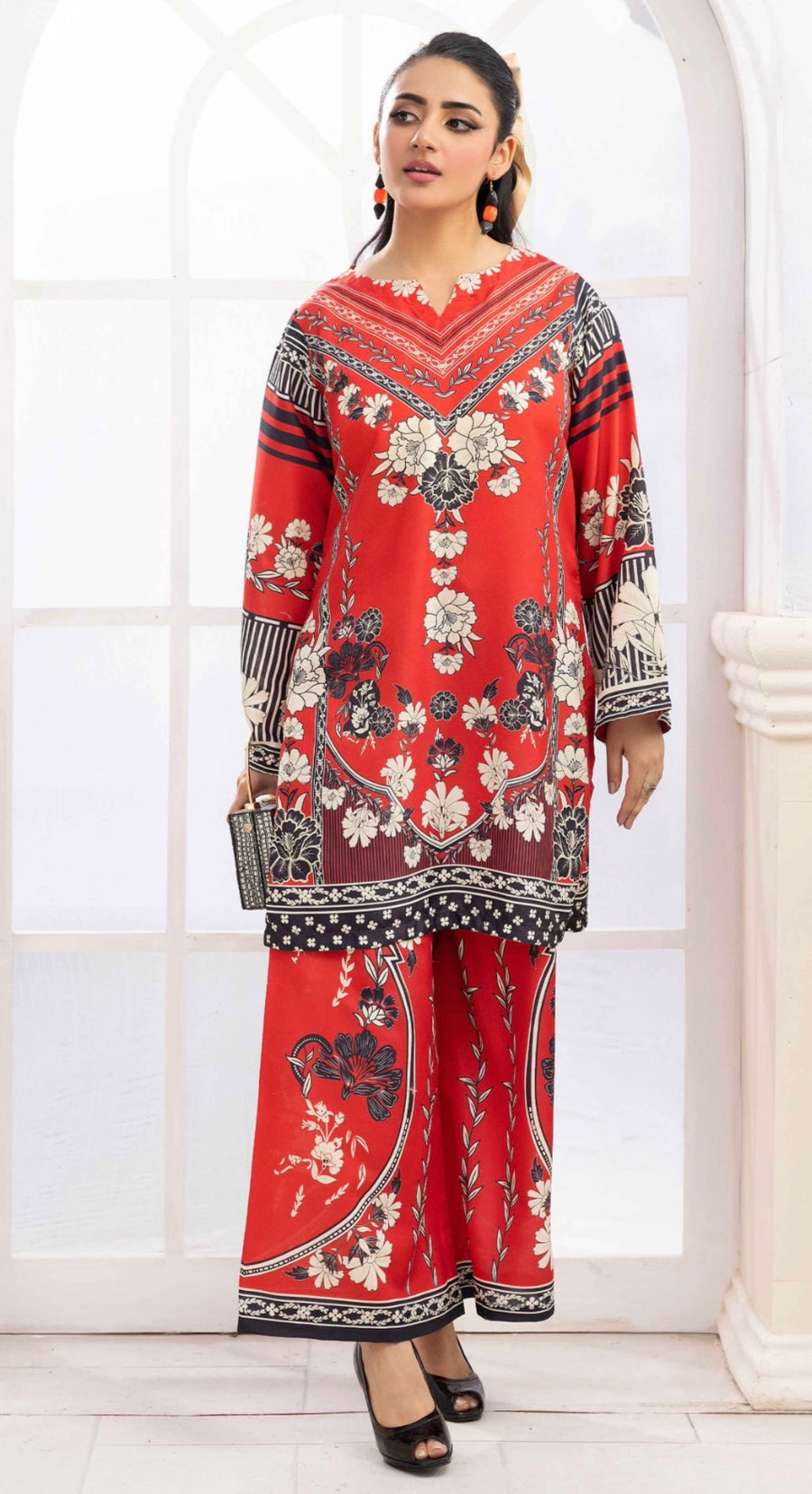 SIMRANS CRYSTAL ETHNIC CO-ORDS COLLECTION READYMADE 901