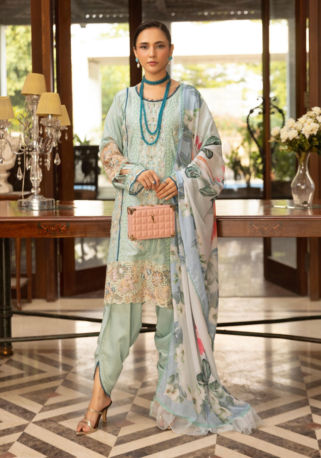 SIMRANS ‘RIWAYAT’ | EMBROIDERED LUXURY VISCOSE READYMADE WOMENSWEAR1313