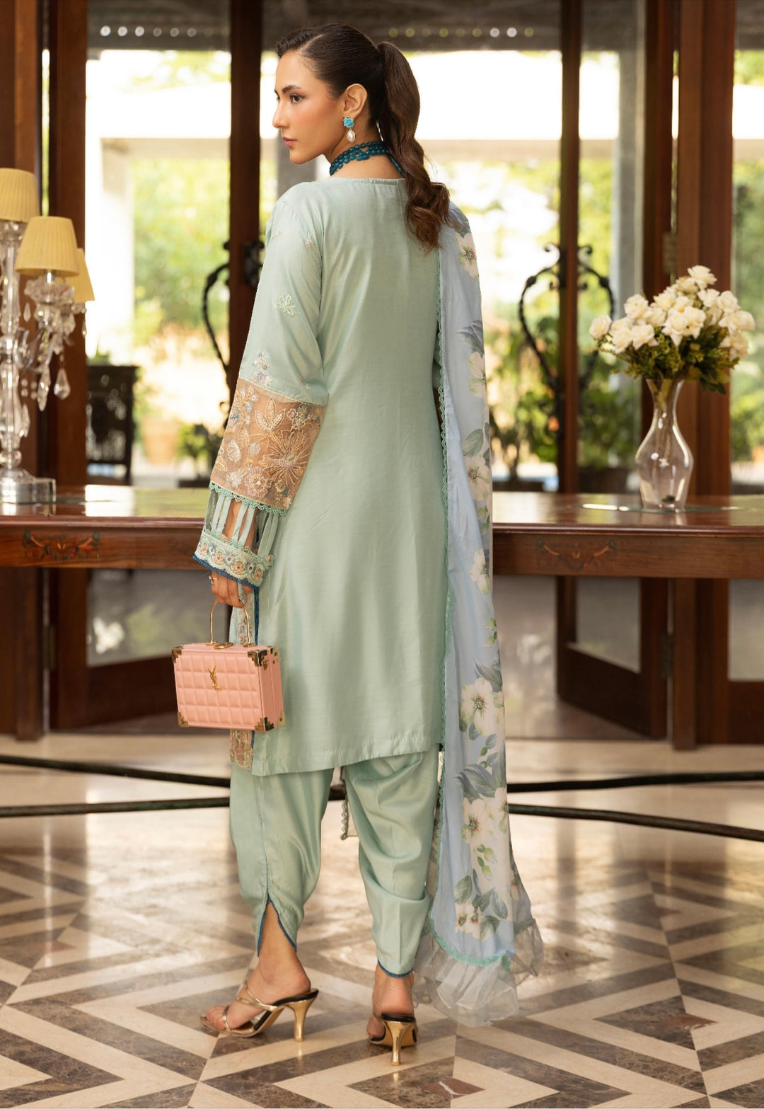 SIMRANS ‘RIWAYAT’ | EMBROIDERED LUXURY VISCOSE READYMADE WOMENSWEAR1313
