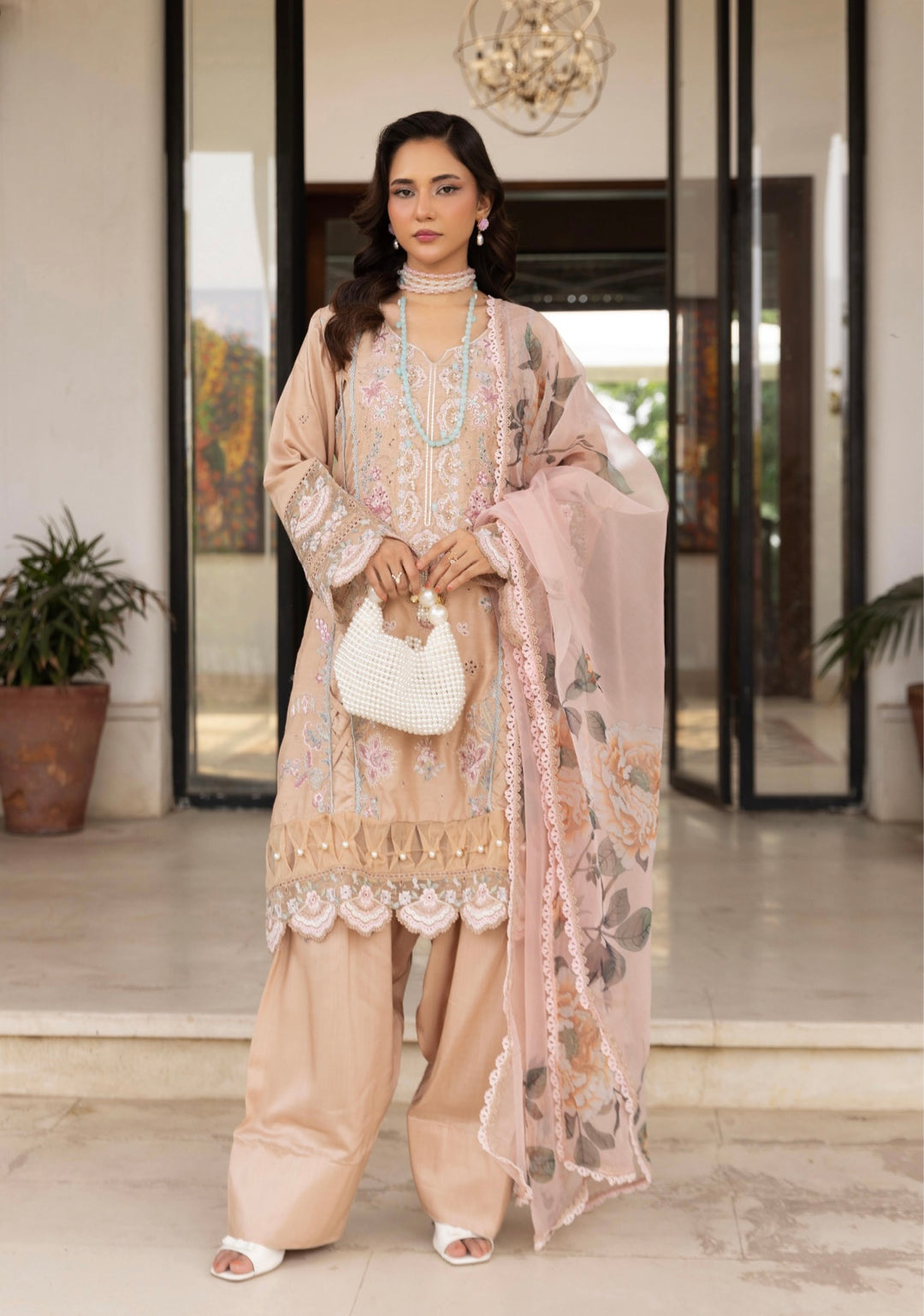 SIMRANS ‘RIWAYAT’ | EMBROIDERED LUXURY VISCOSE READYMADE WOMENSWEAR VIRAL TRENDING FARSHI SHALWAR1314