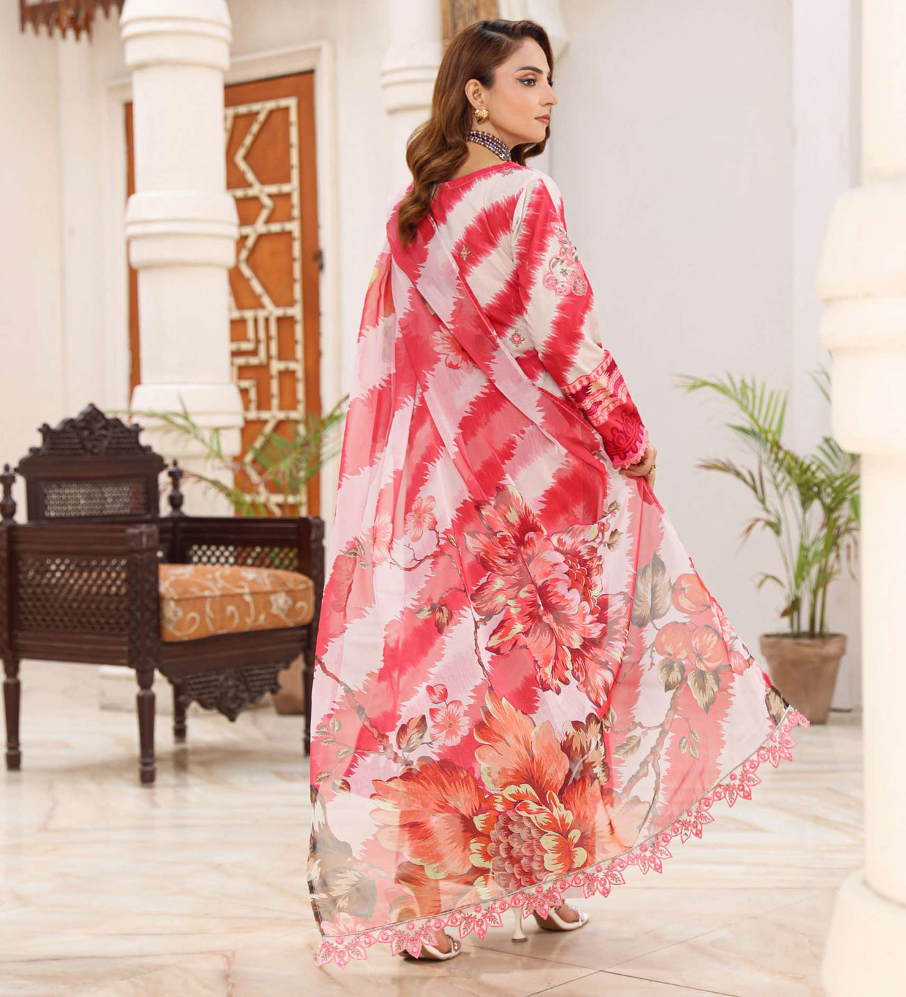 CHRIZMA LUXURY EMBROIDERED LAWN 3PC READYMADE SC04