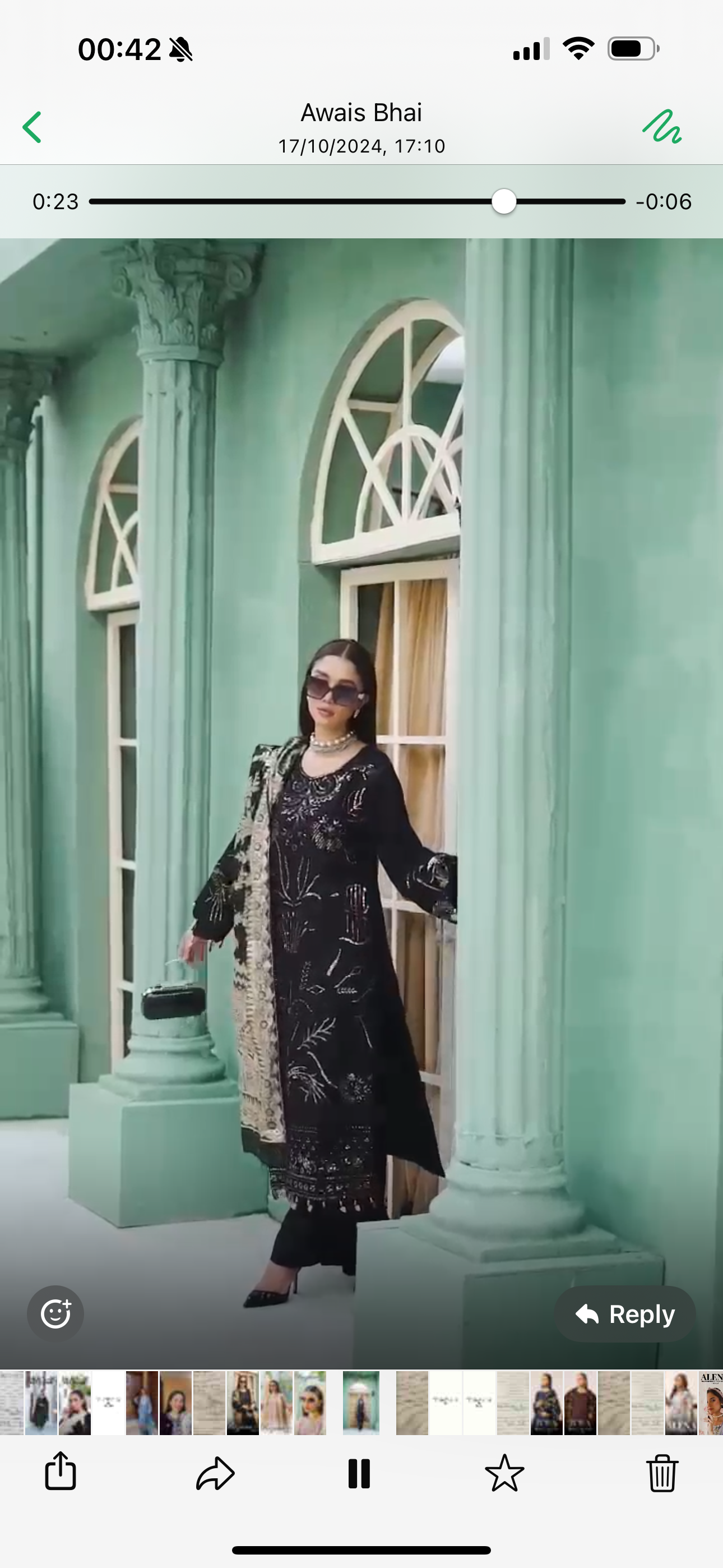 SIMRANS ROZANA EID SPECIAL EMBROIDERED DHANAK 3PC READYMADE RDR02