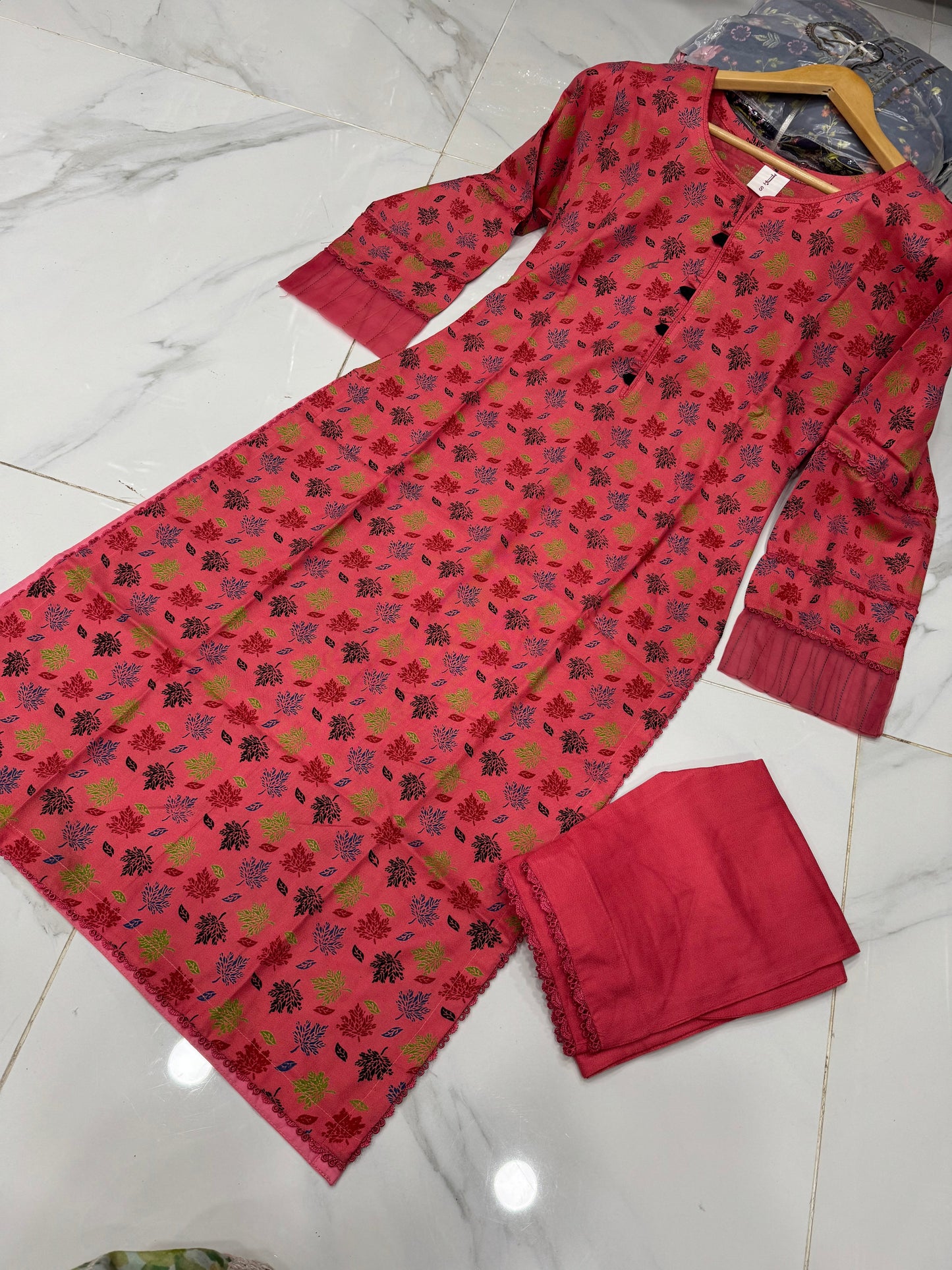 NAKHRA IZEL 2PC DIGITAL PRINTED DHANAK READYMADE SUITS -IZEL008