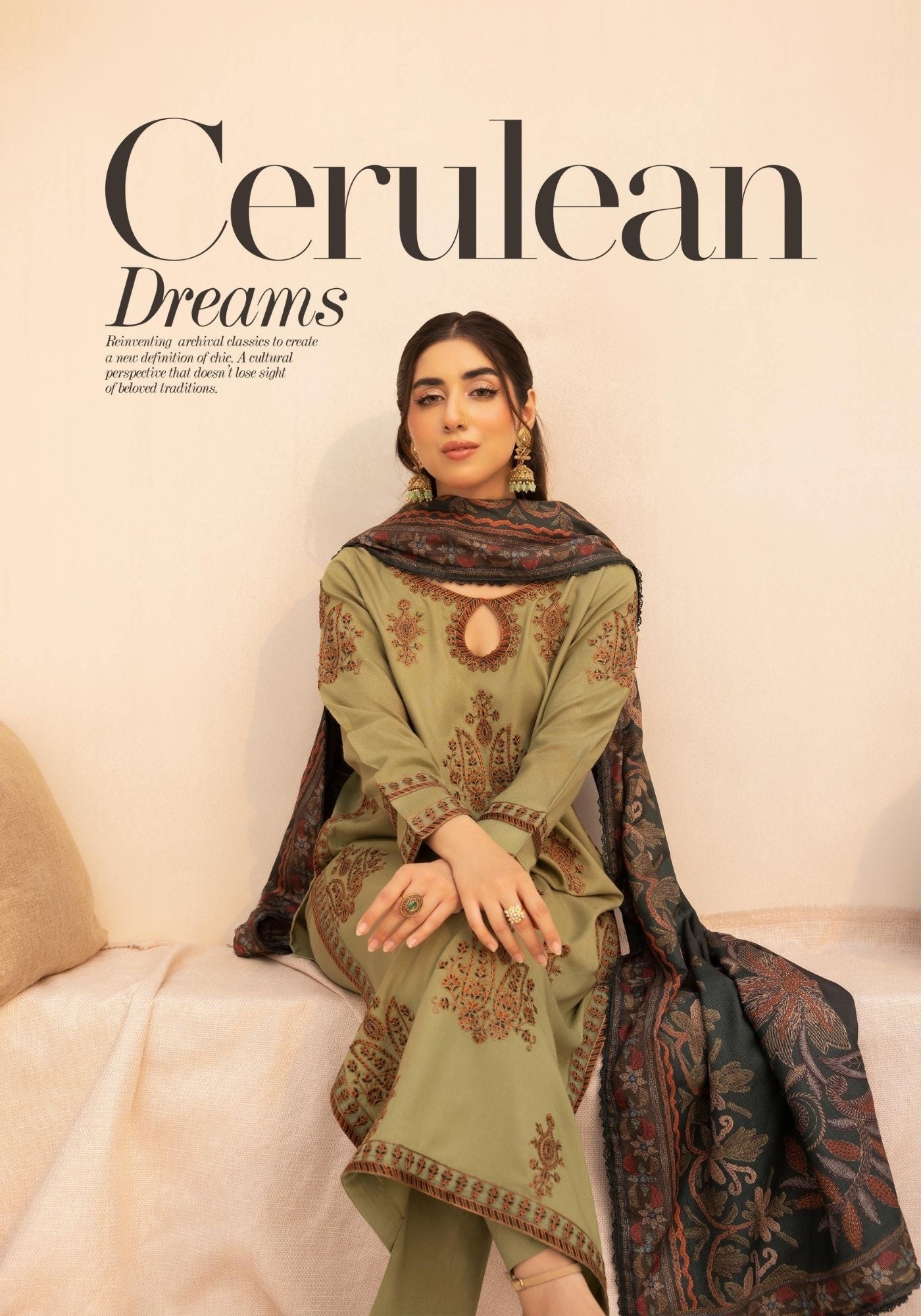 EMBER DHANAK EMBROIDERED 3PC READYMADE 202503