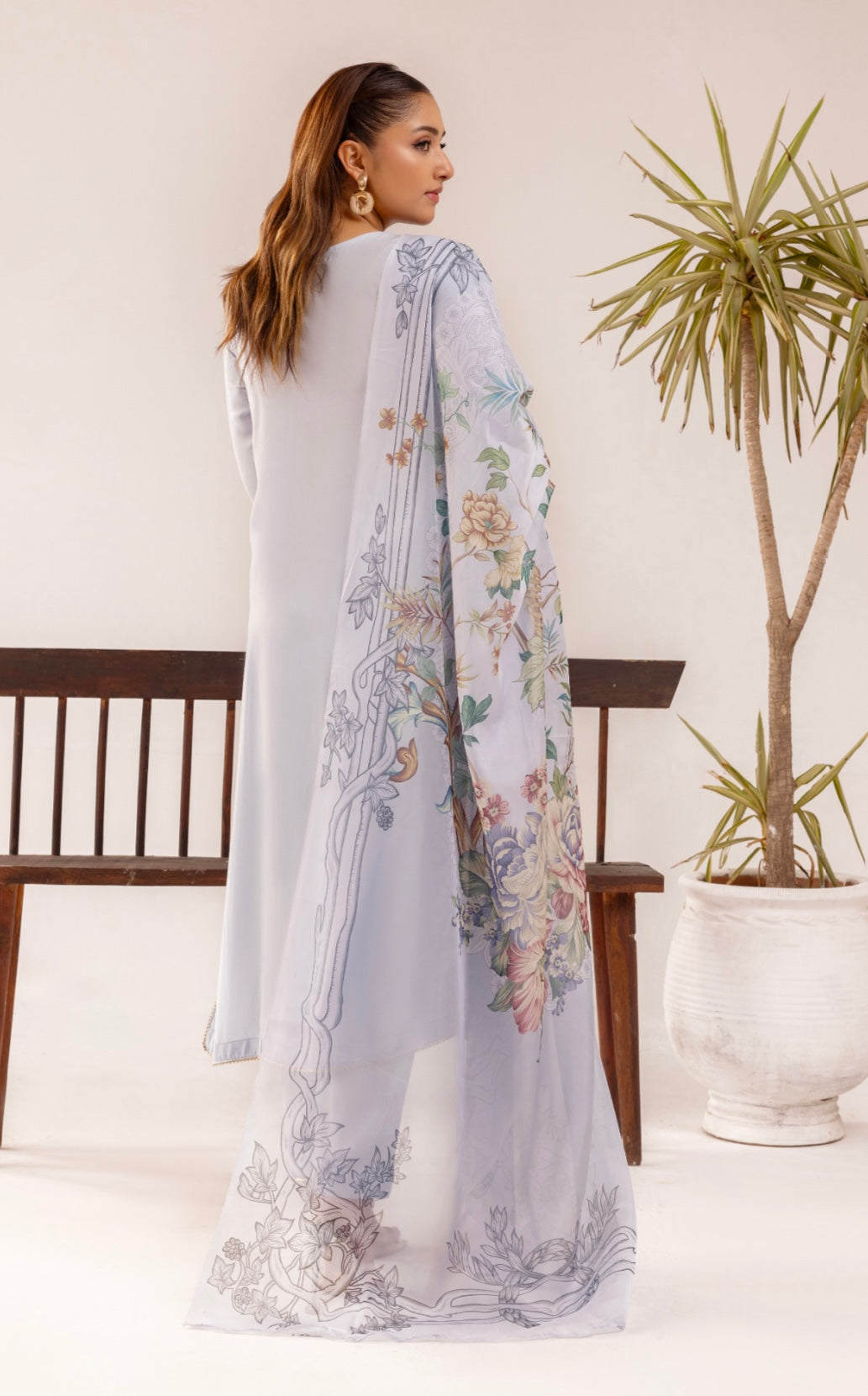SIMRANS ‘KISMET’ | EID EMBROIDERED SEQUENCE VISCOSE READYMADE | SM103