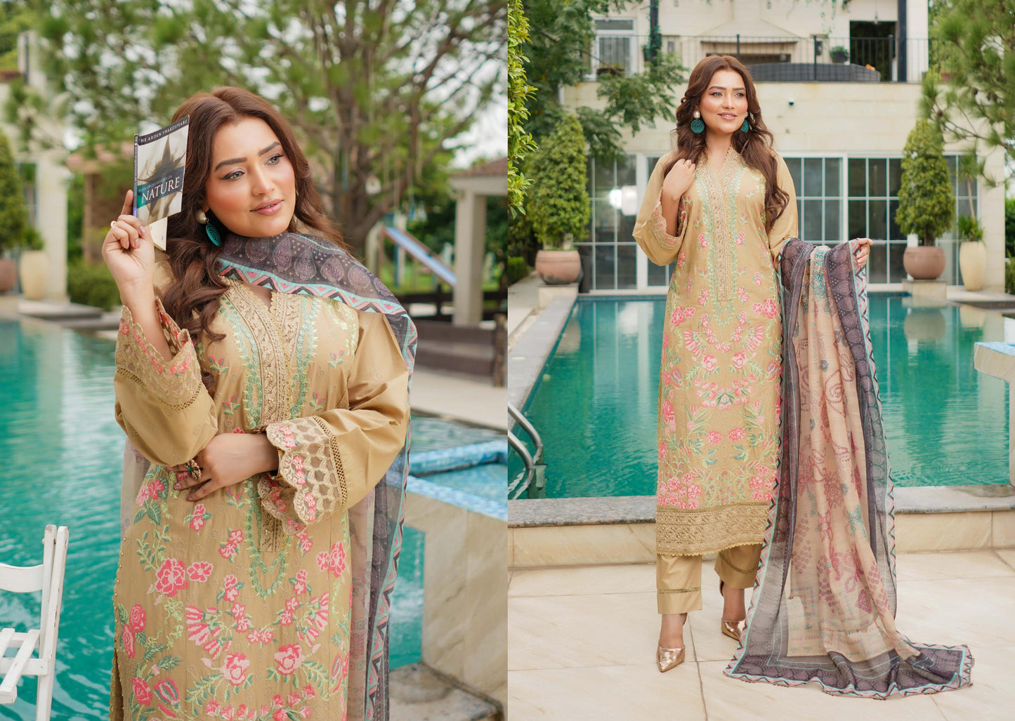 MUNIRA | EMBROIDERED LAWN READYMADE |SS26