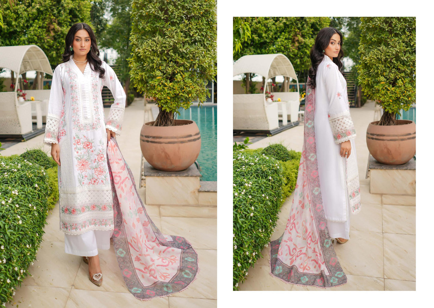 MUNIRA | EMBROIDERED LAWN READYMADE |SS27