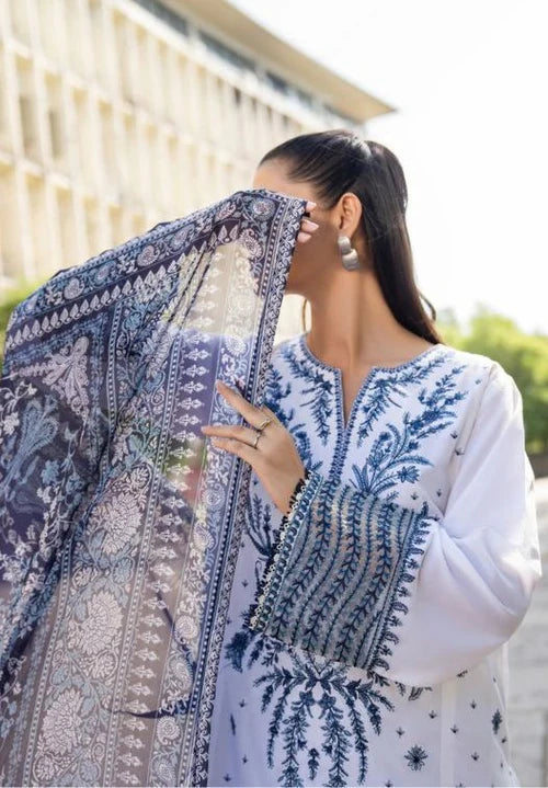 CASUALLITE ‘SPECIAL ’ | EMBROIDERED COTTON 3PC READYMADE | SAARA SPECIAL545