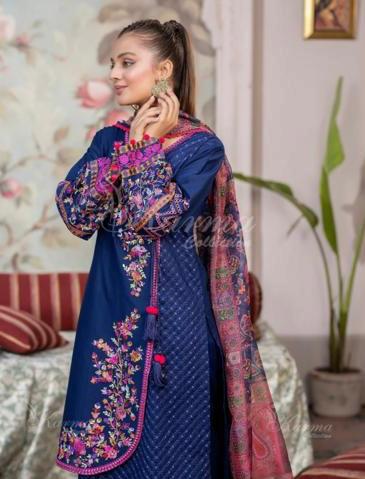 KARMA ‘AFFREEN’ | EMBROIDERED COTTON READYMADE | KC-283