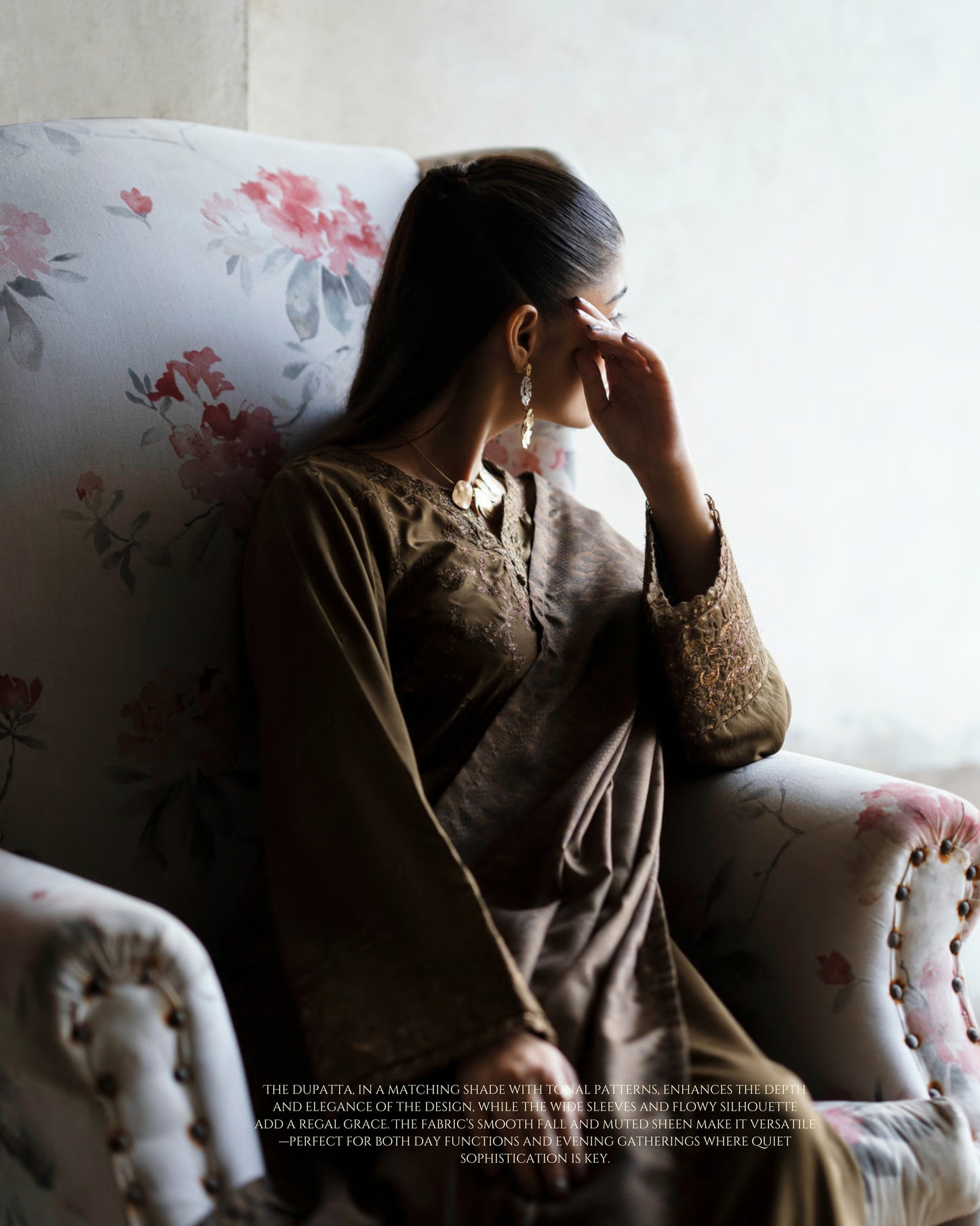 CASUALLITE SHAM PREMIUM VISCOSE LUXURY EMBROIDERED 3PC READYMADE CSP202