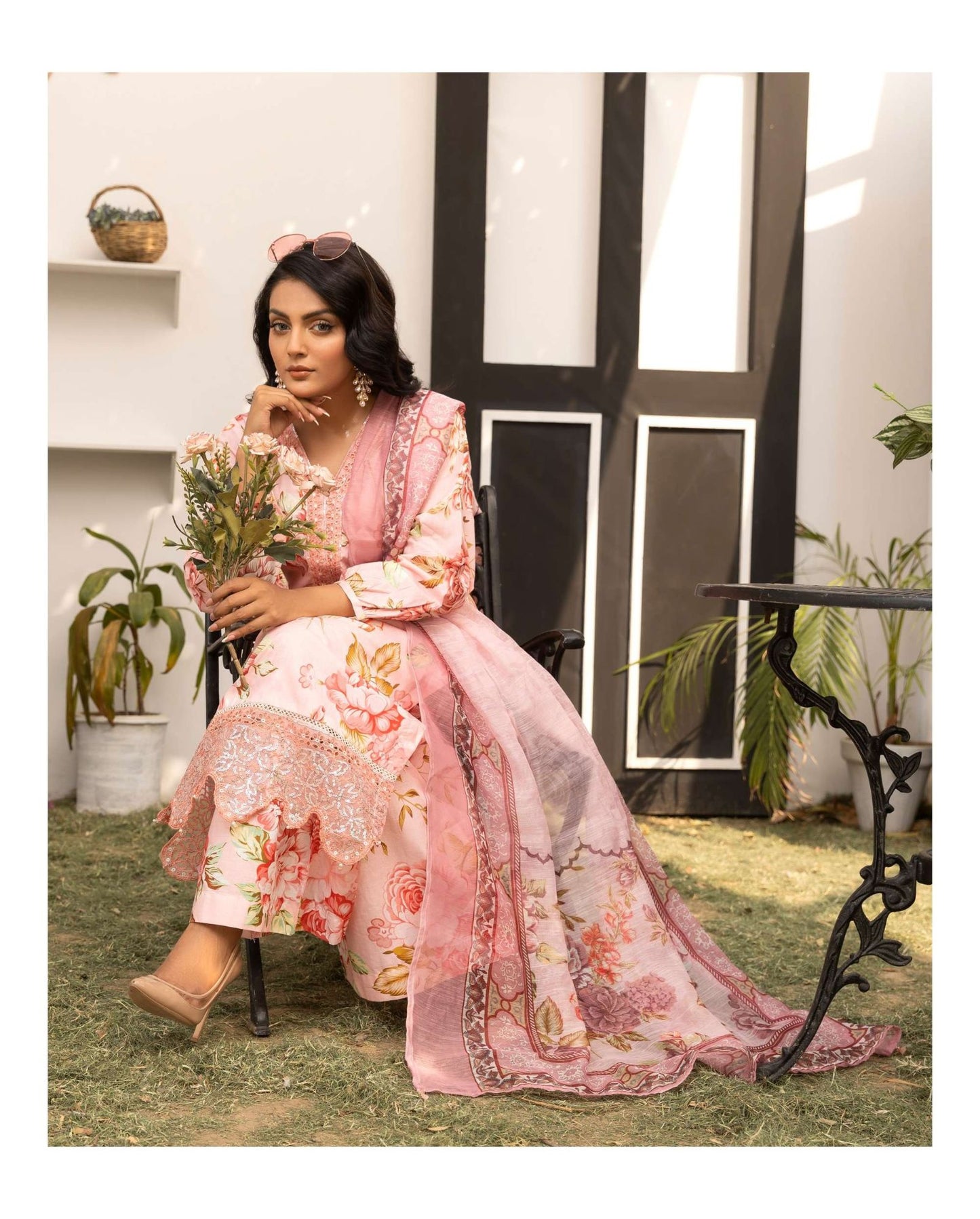 Simran's Nora – Digital Lawn Summer Vibes Collection Ss14