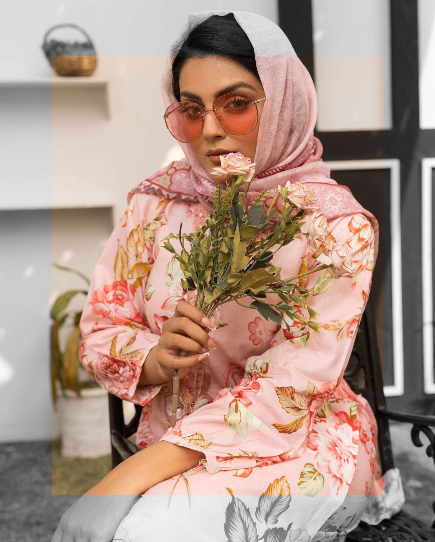 Simran's Nora – Digital Lawn Summer Vibes Collection Ss14