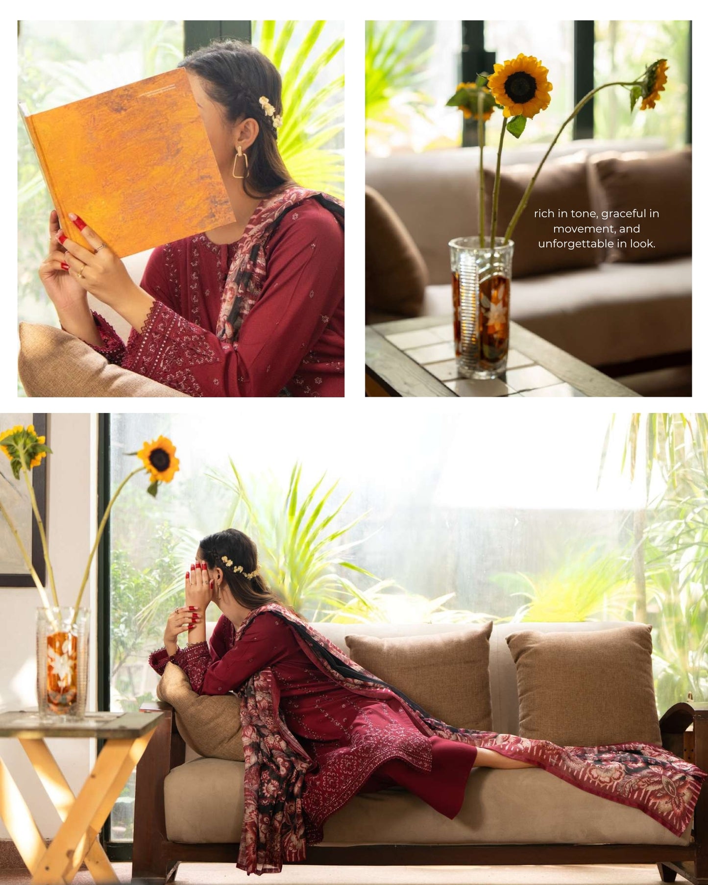 CASUALLITE ‘SIRF TUMHARI’| EMBROIDERED COTTON 3PC READYMADE | S&S SPECIAL-403