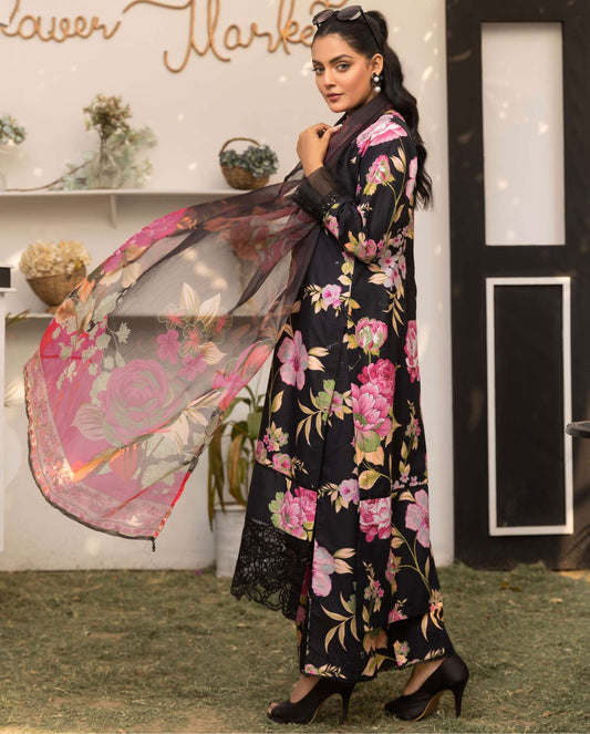 Simran's Nora – Digital Lawn Summer Vibes Collection Ss15