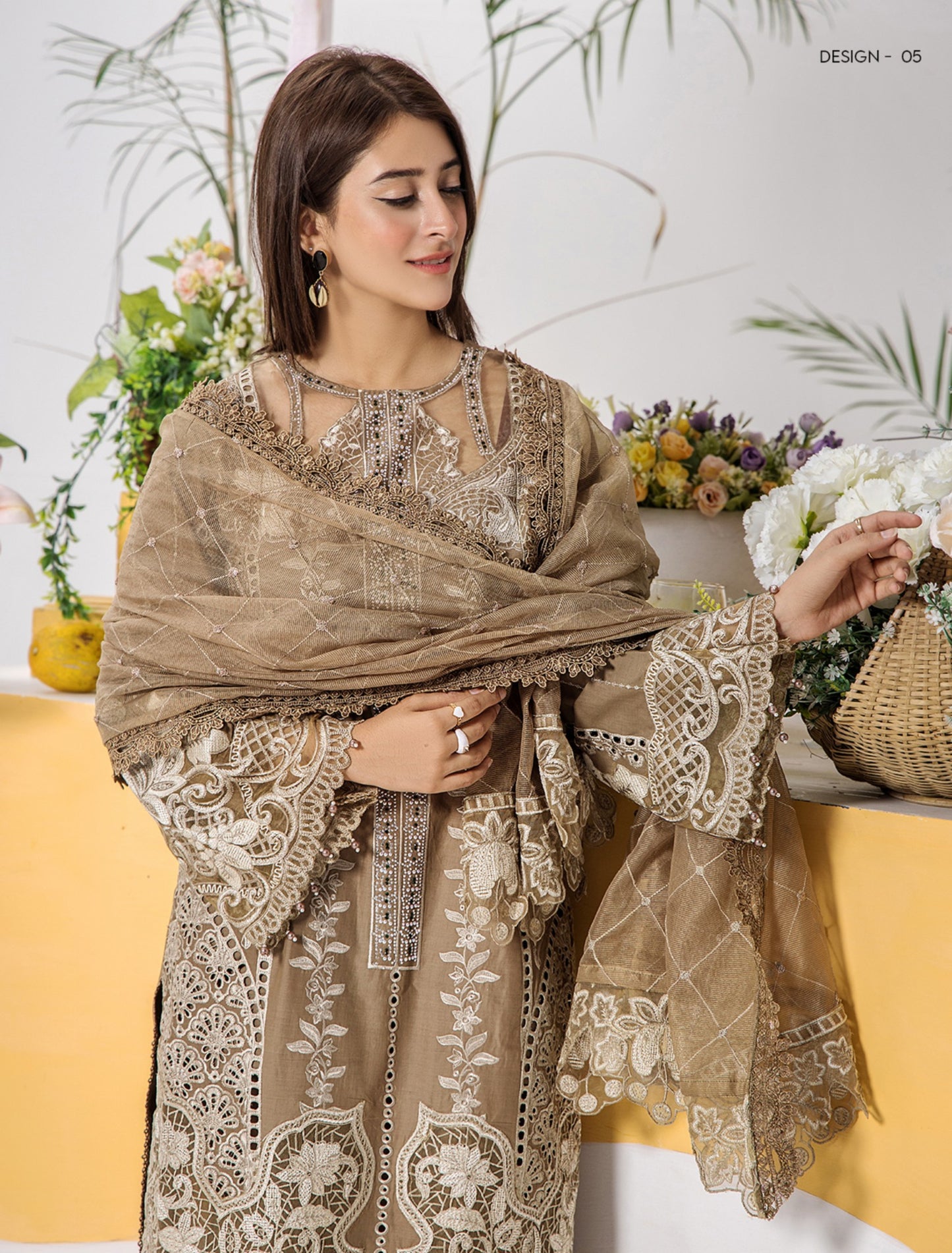 Mehnoor Eid Edit Embroidered Lawn Ready to Wear 1317