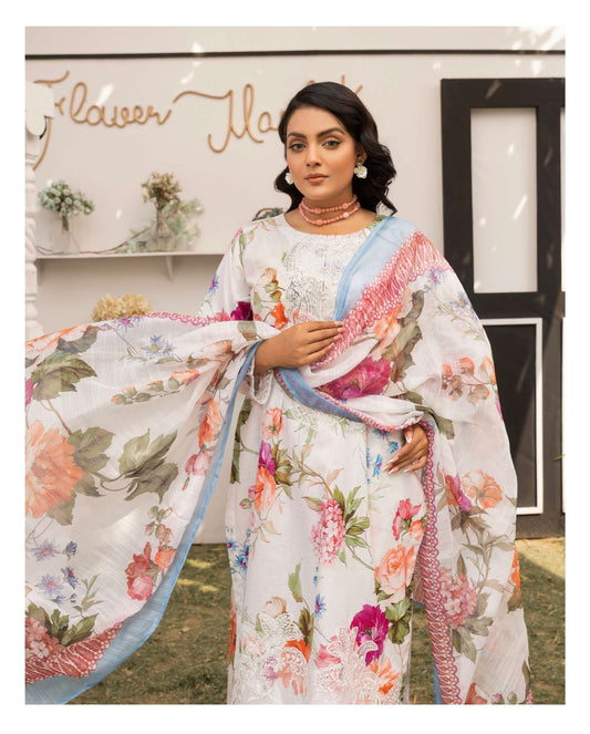 Simran's Nora – Digital Lawn Summer Vibes Collection Ss17