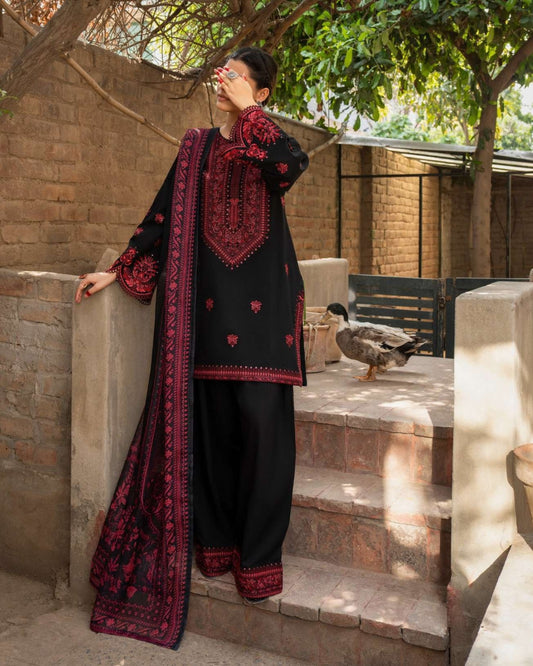 CASUALLITE ‘SIRF TUMHARI’| EMBROIDERED COTTON 3PC READYMADE | SAARA SPECIAL-406