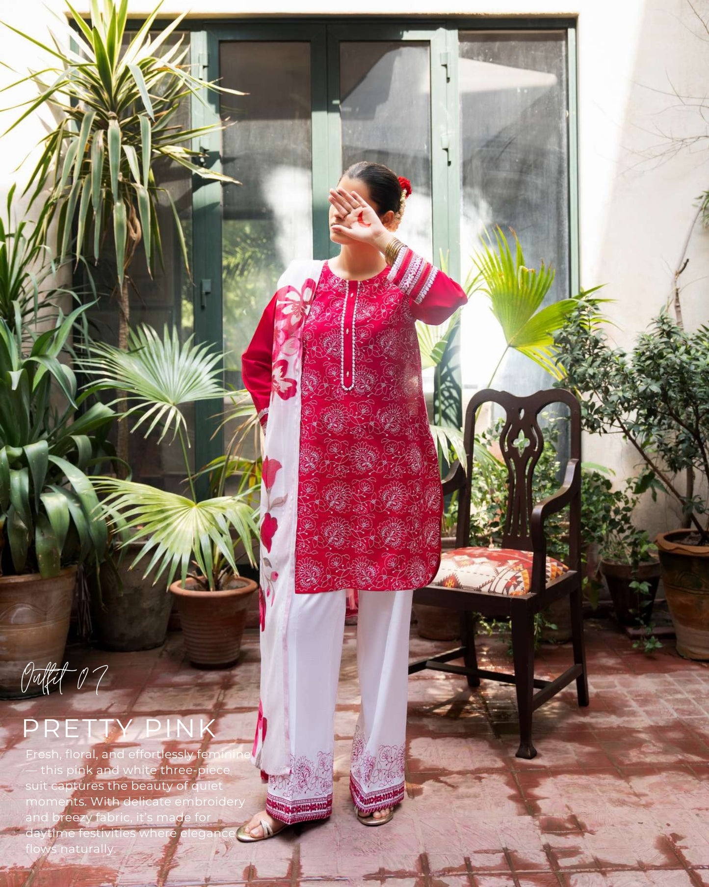 CASUALLITE ‘SIRF TUMHARI’| EMBROIDERED COTTON 3PC READYMADE | SAARA SPECIAL -407