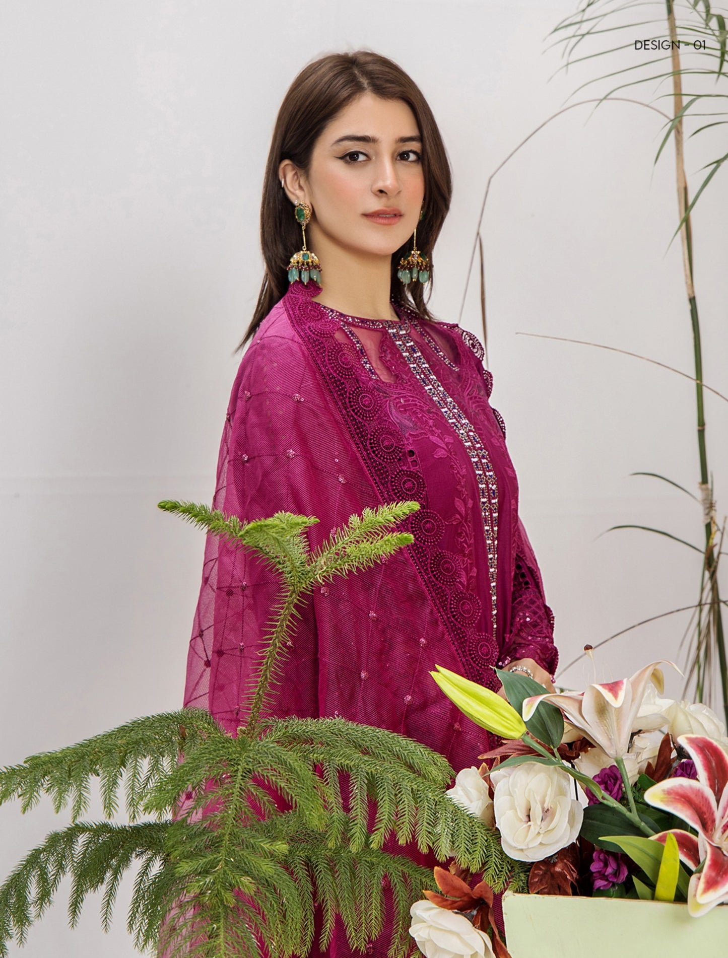 Mehnoor Eid Edit Embroidered Lawn Ready to Wear 1313