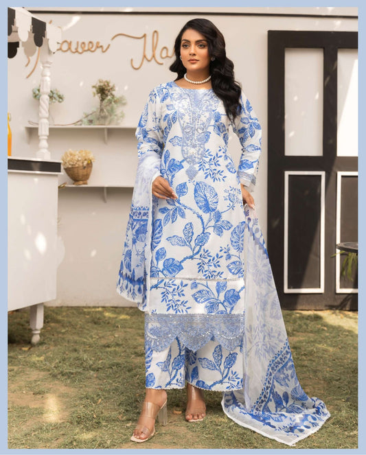 Simran's Nora – Digital Lawn Summer Vibes Collection Ss13
