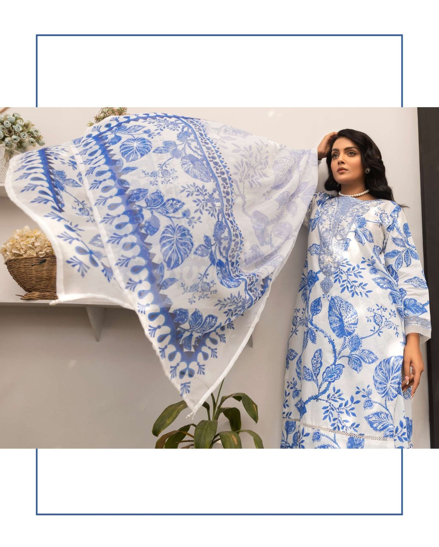 Simran's Nora – Digital Lawn Summer Vibes Collection Ss13