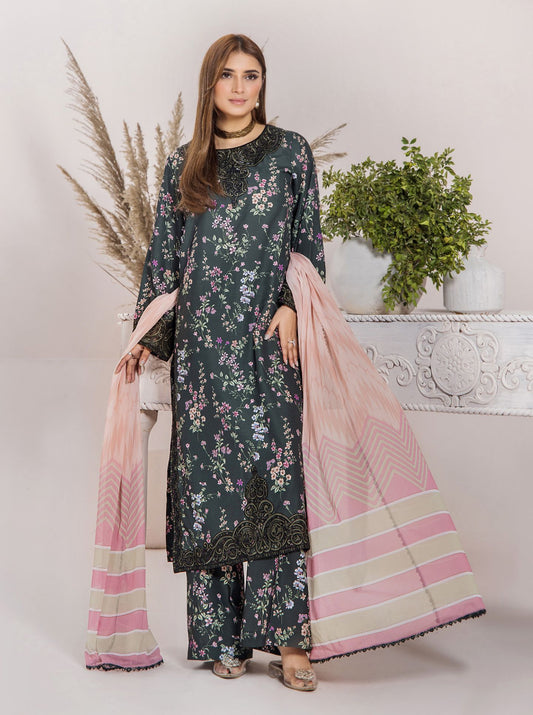 Mehnoor Zeenat Satin RTW Lawn 1314
