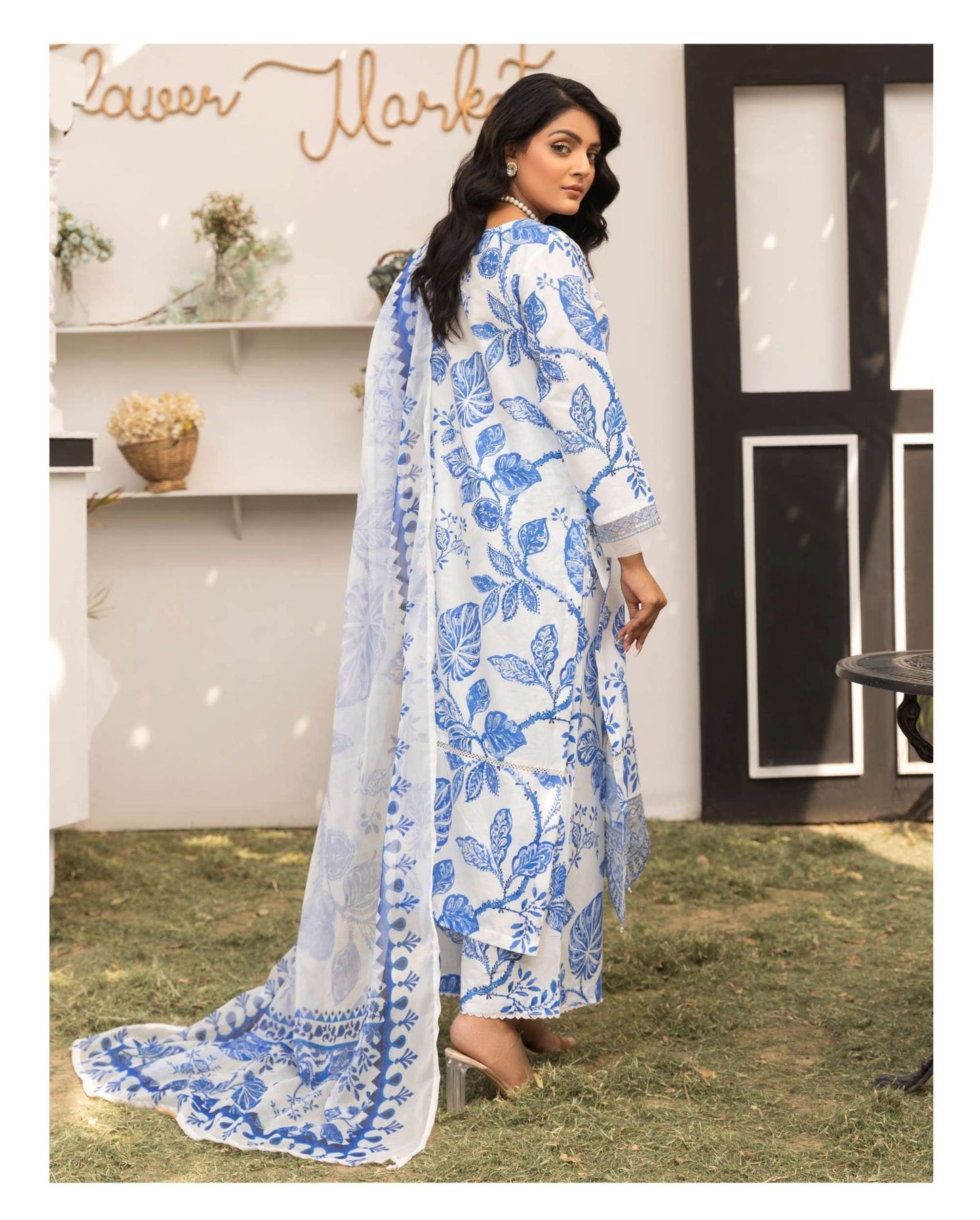 Simran's Nora – Digital Lawn Summer Vibes Collection Ss13