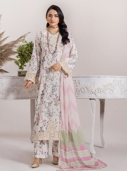 Mehnoor Zeenat Satin RTW Lawn 1315