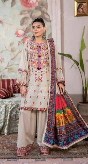 KARMA ‘AFFREEN’ | EMBROIDERED COTTON READYMADE | KC-284