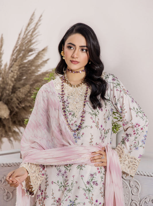 Mehnoor Zeenat Satin RTW Lawn 1315